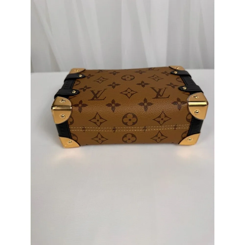 Louis Vuitton Side Trunk Handbag Reverse Monogram Canvas PM - Picture 8 of 11